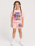 Ensemble Short & T-shirt K-POP Enfant